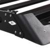 detailed close up view of the Saga Sprinter van roof rack fairing assembly