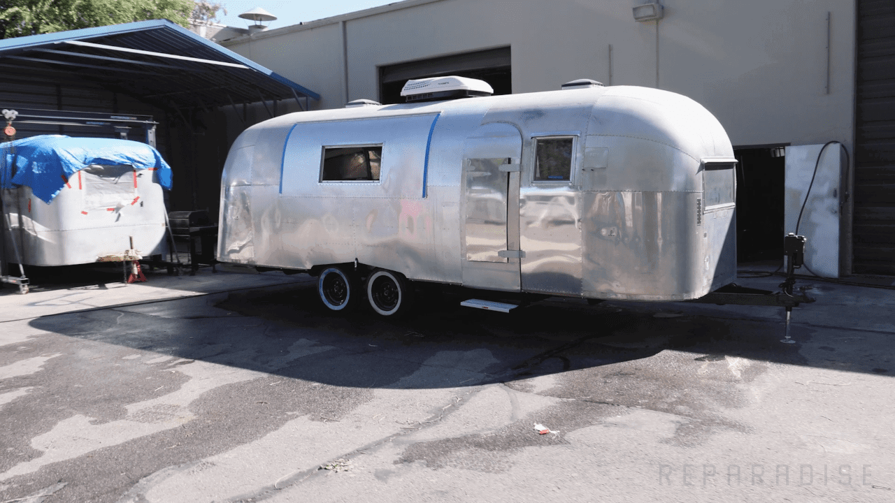 Airstream Tradewind restoration1 Vintage Airstream restoration