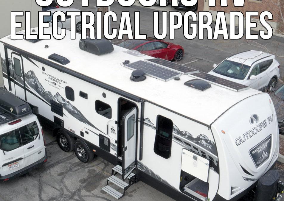 2022 Outdoors RV 28DBS Electrical System Upgrade