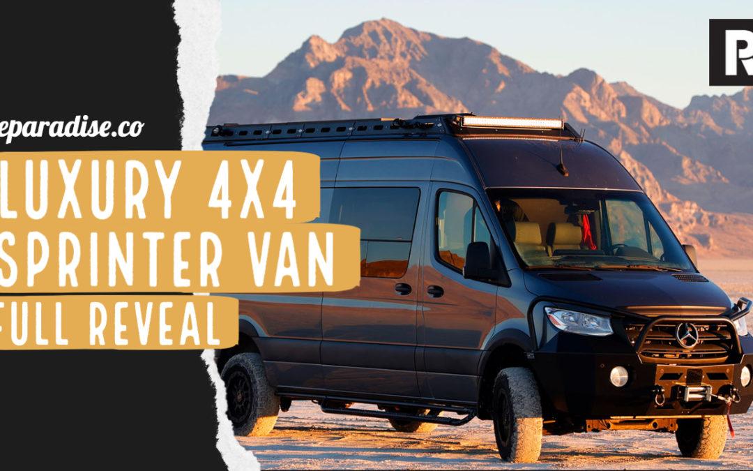 Luxury 4×4 Sprinter Van